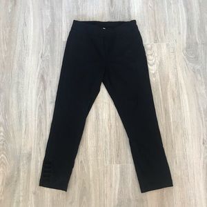 Soft Surroundings Black Stretch Ankle Pants